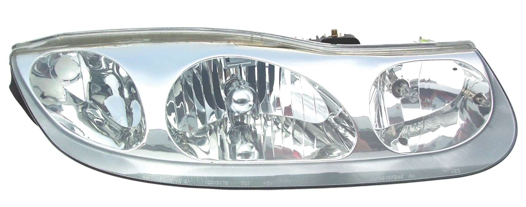 Front View of Right Headlight Assembly EAGLE EYES GM294-B001R