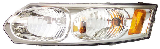 Front View of Left Headlight Assembly EAGLE EYES GM319-B001L