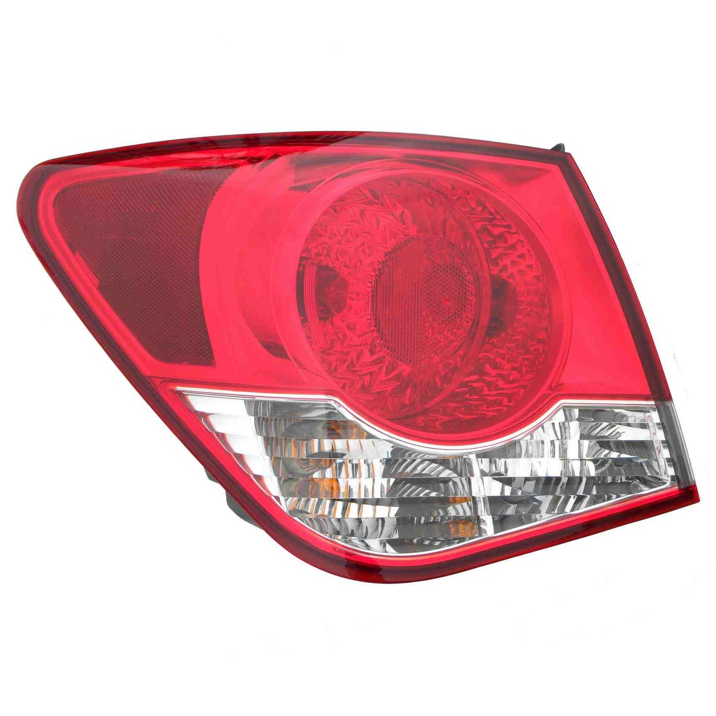 Front View of Left Tail Light Assembly EAGLE EYES GM573-B000L