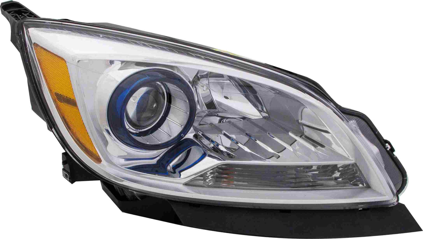 Front View of Right Headlight Assembly EAGLE EYES GM616-B001R