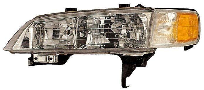 Front View of Left Headlight Assembly EAGLE EYES HD120-B001L