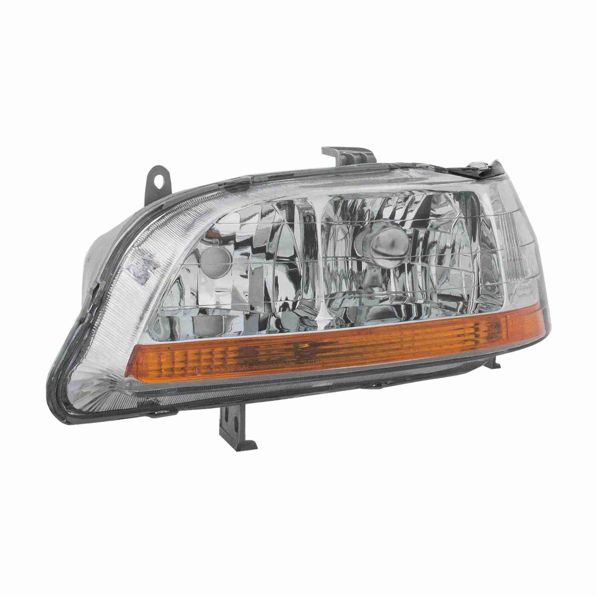 Angle View of Left Headlight Assembly EAGLE EYES HD192-A001L