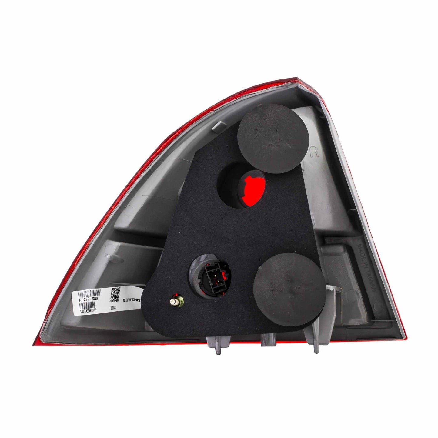 Back View of Right Tail Light Assembly EAGLE EYES HD299-B000R