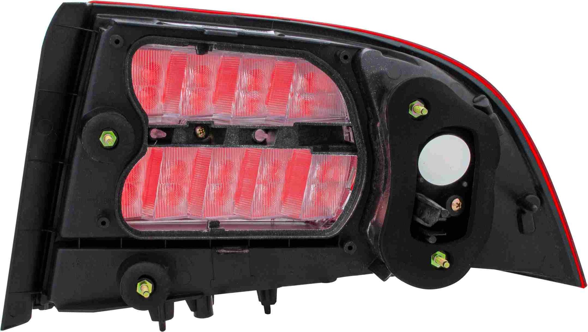 Back View of Left Tail Light Housing EAGLE EYES HD447-U000L