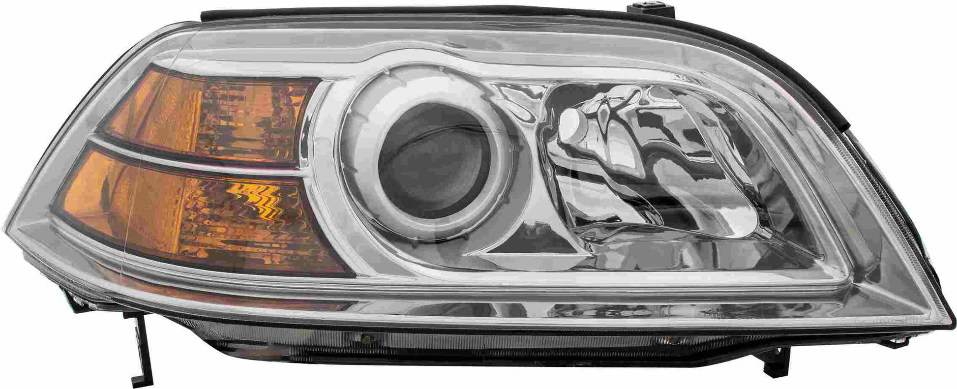 Front View of Right Headlight Lens Housing EAGLE EYES HD448-A001R