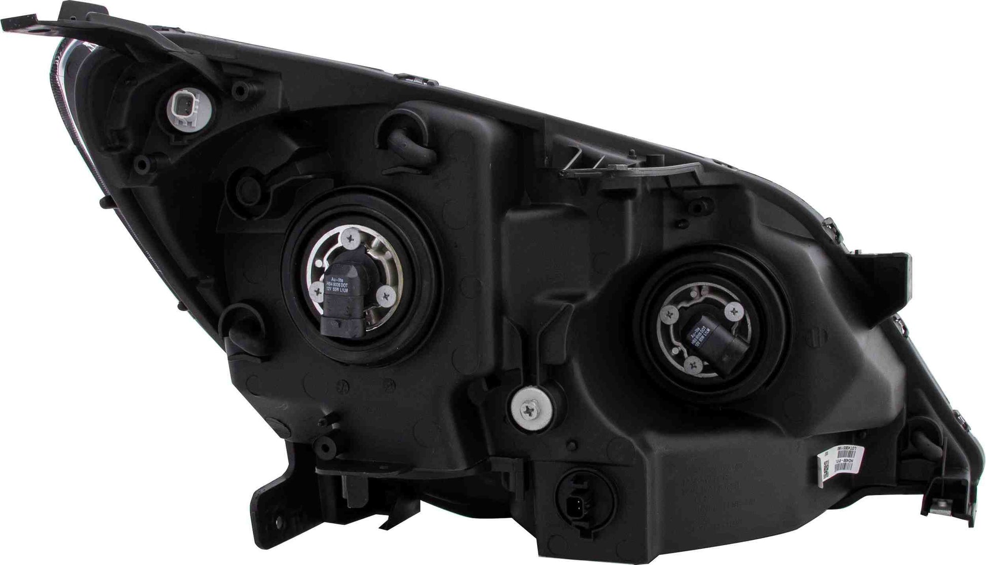 Back View of Left Headlight Assembly EAGLE EYES HD458-B101L