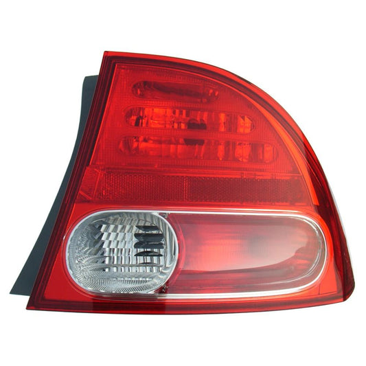 Right Tail Light Assembly (Lens/Housingoe # 33501Snaa02Mounted On Body) EAGLE EYES HD471-U000R For Honda Civic