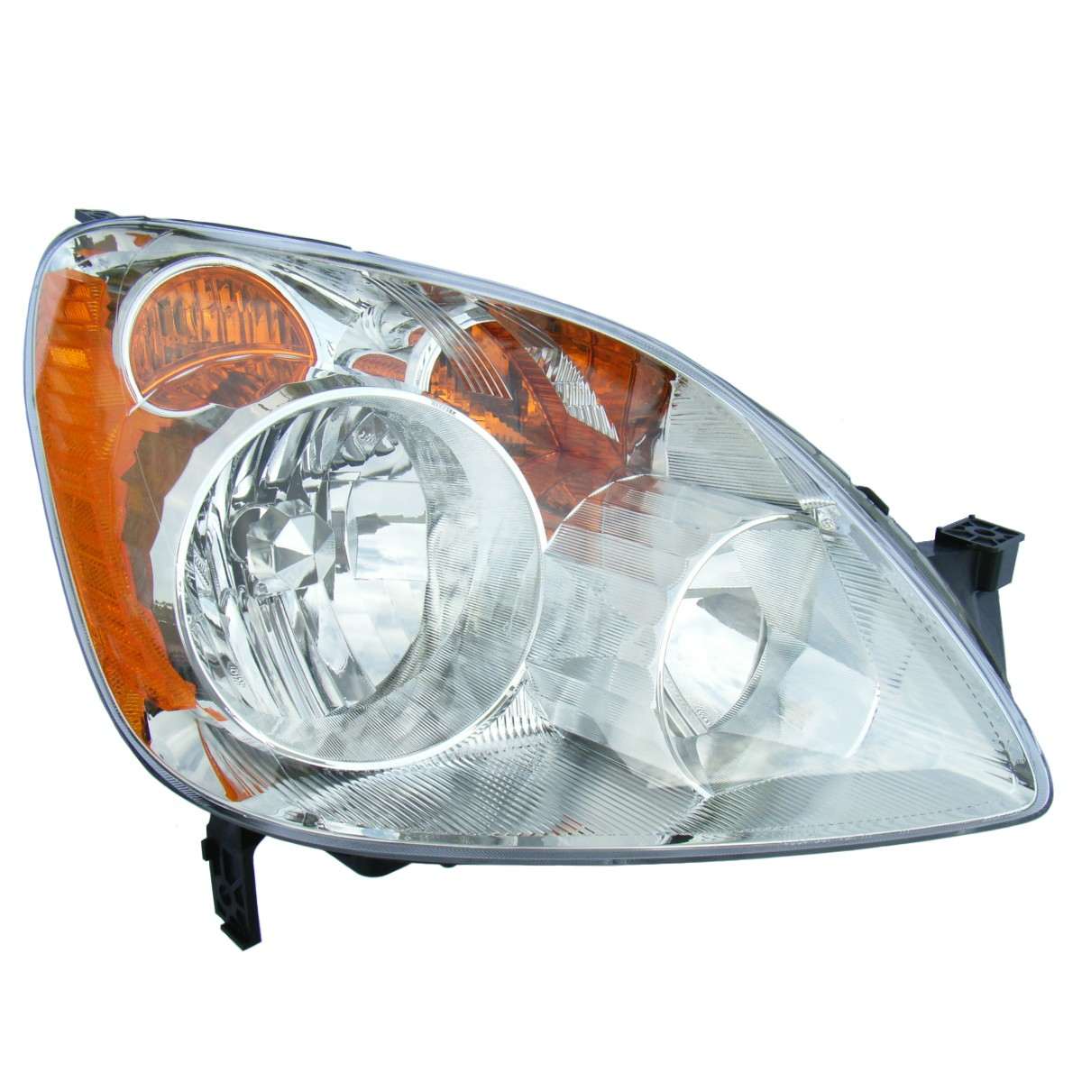 Front View of Right Headlight Lens Housing EAGLE EYES HD475-A101R