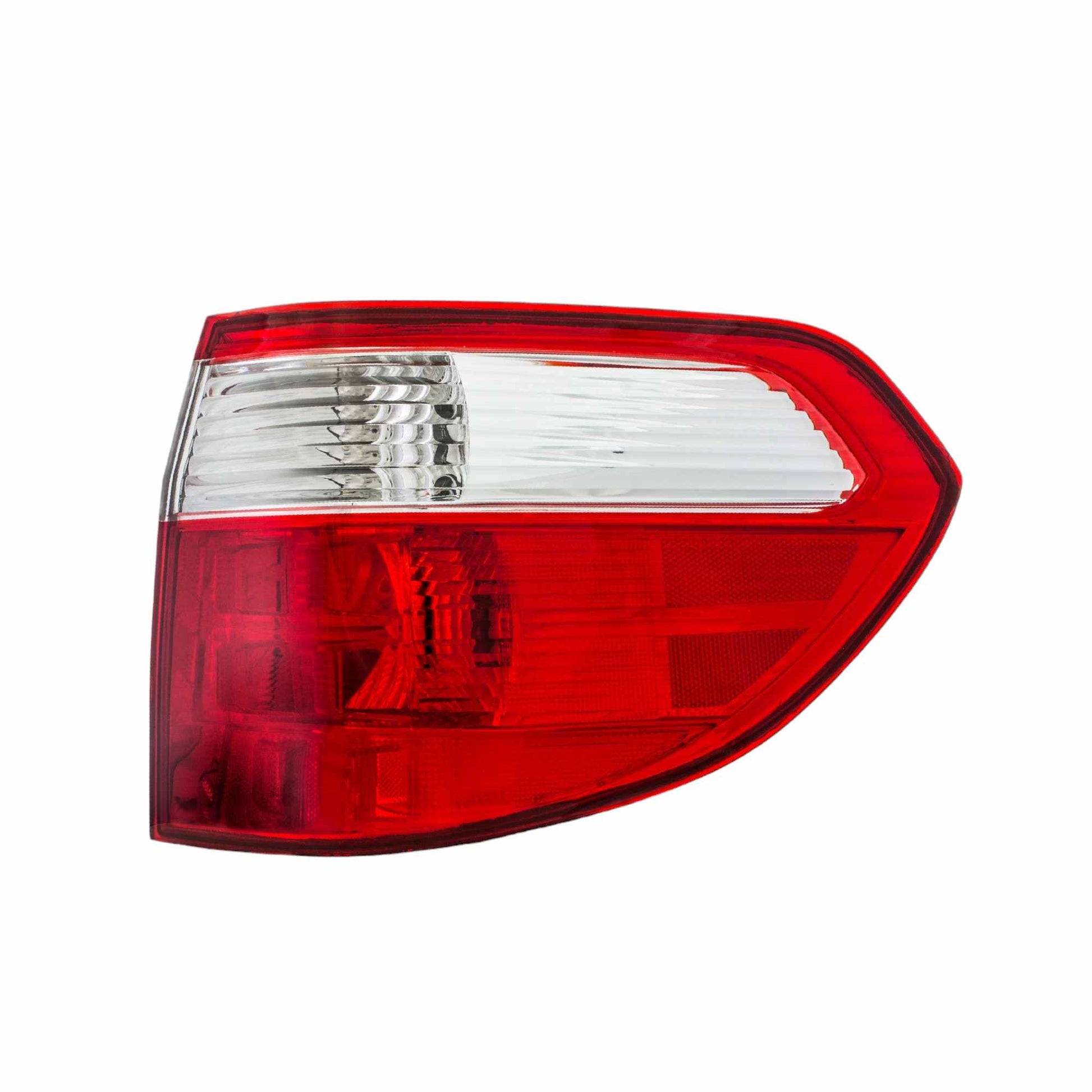 Front View of Left Tail Light Housing EAGLE EYES HD478-U000L