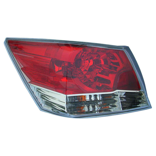 Front View of Left Tail Light Assembly EAGLE EYES HD550-B000L