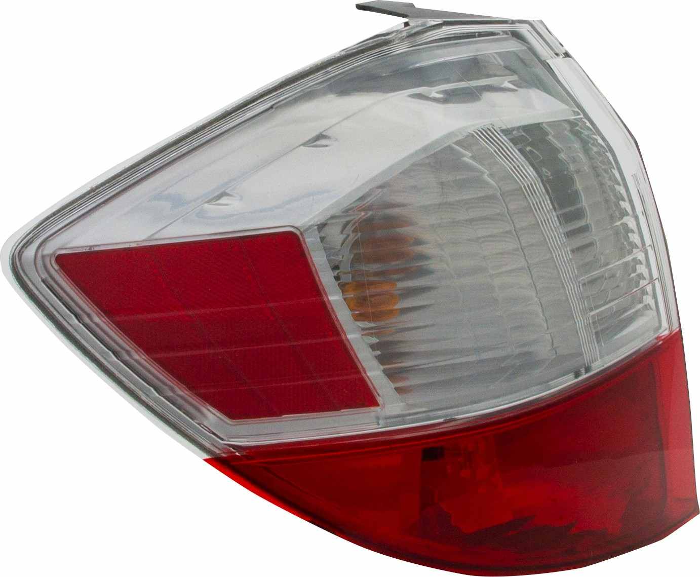 Angle View of Left Tail Light Assembly EAGLE EYES HD565-B000L