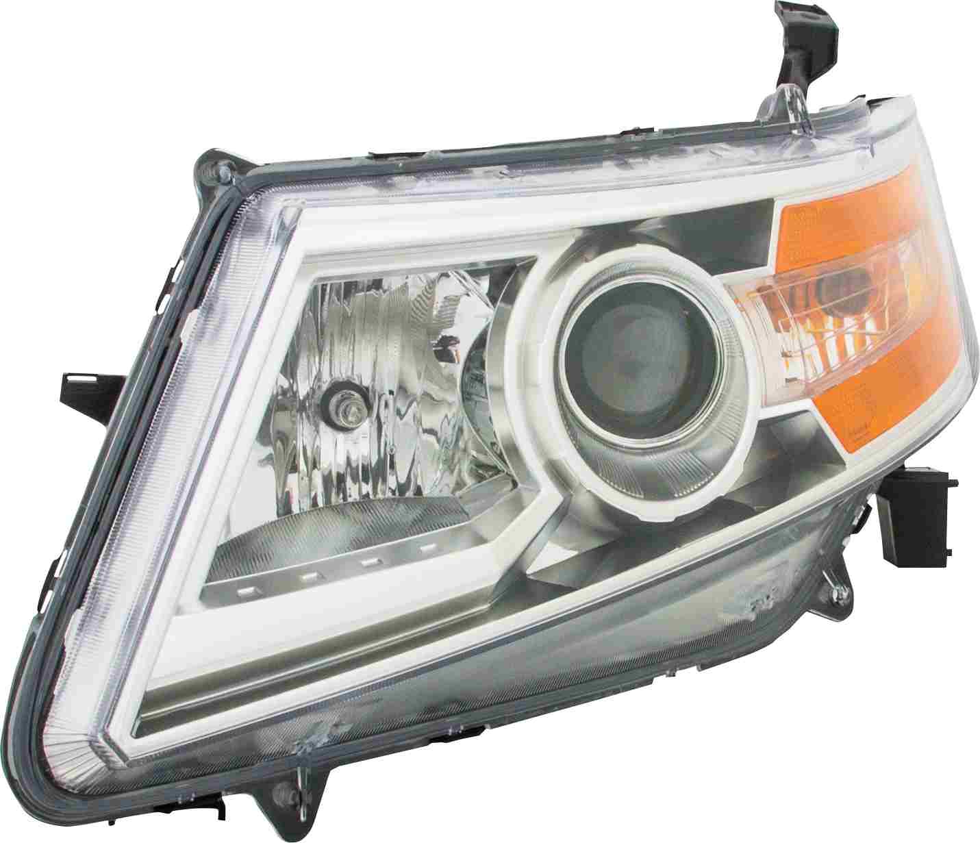 Angle View of Right Headlight Assembly EAGLE EYES HD590-B001R