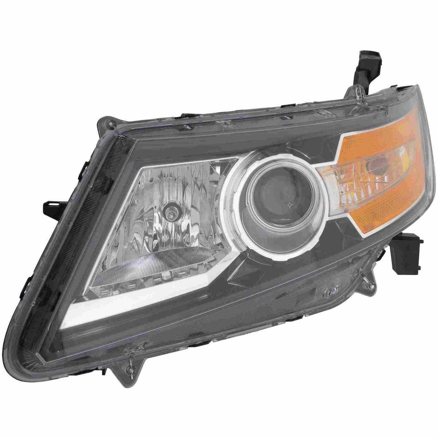 Front View of Left Headlight Assembly EAGLE EYES HD590-B101L