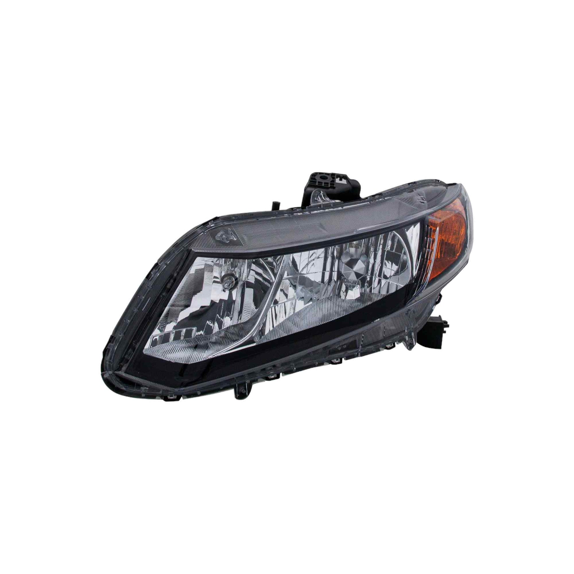 Angle View of Right Headlight Assembly EAGLE EYES HD593-B101R