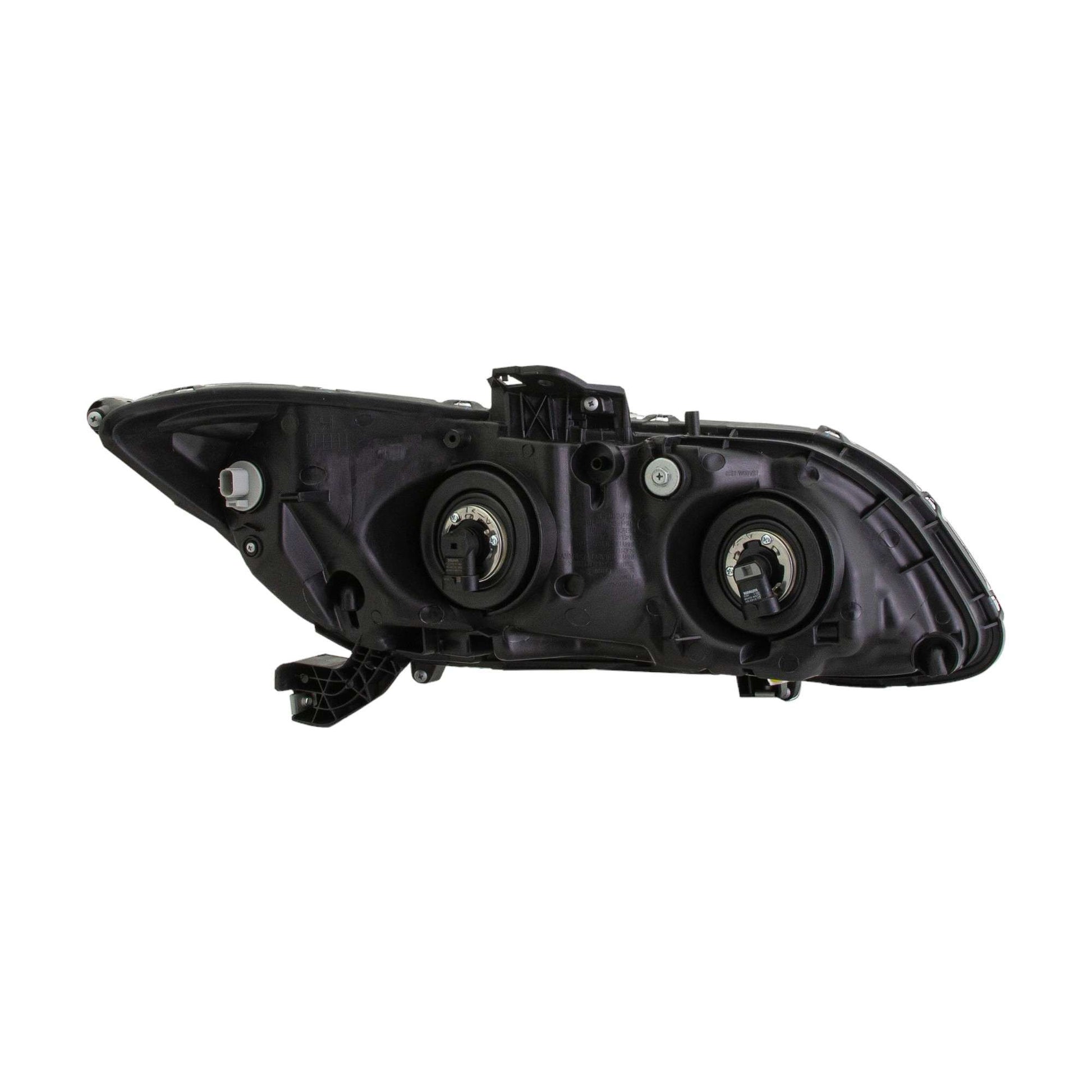 Back View of Right Headlight Assembly EAGLE EYES HD593-B101R