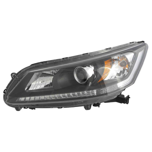 Front View of Left Headlight Assembly EAGLE EYES HD607-B101L