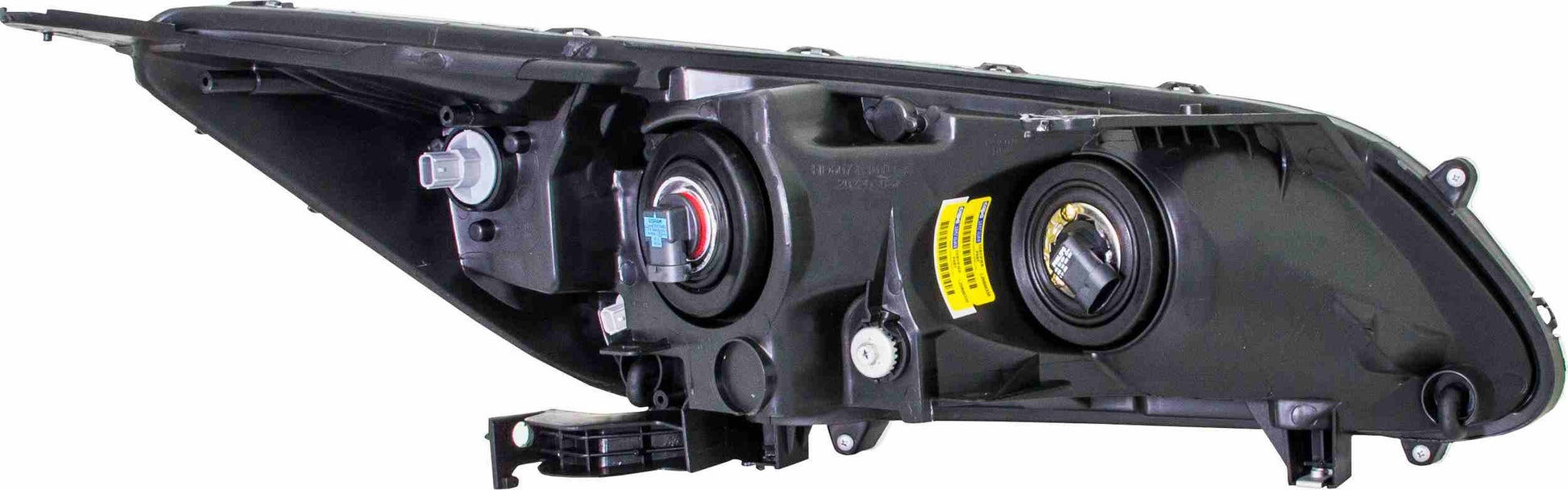 Back View of Right Headlight Assembly EAGLE EYES HD607-B101R