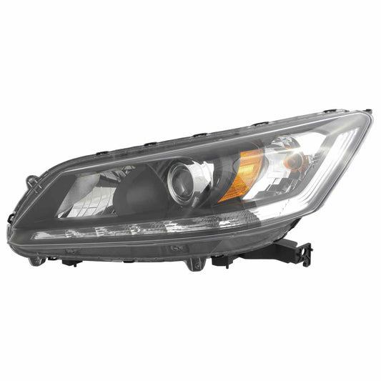 Front View of Left Headlight Assembly EAGLE EYES HD607-B111L