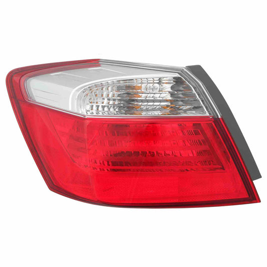 Front View of Left Tail Light Assembly EAGLE EYES HD608-B000L