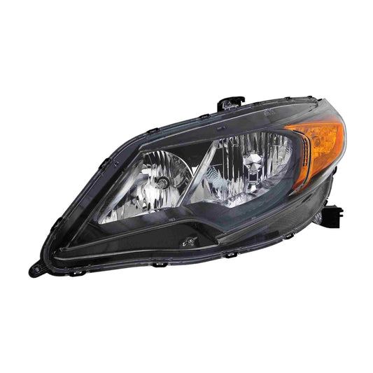 Angle View of Left Headlight Assembly EAGLE EYES HD642-B101L