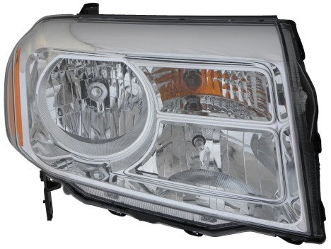 Front View of Right Headlight Assembly EAGLE EYES HD654-B001R