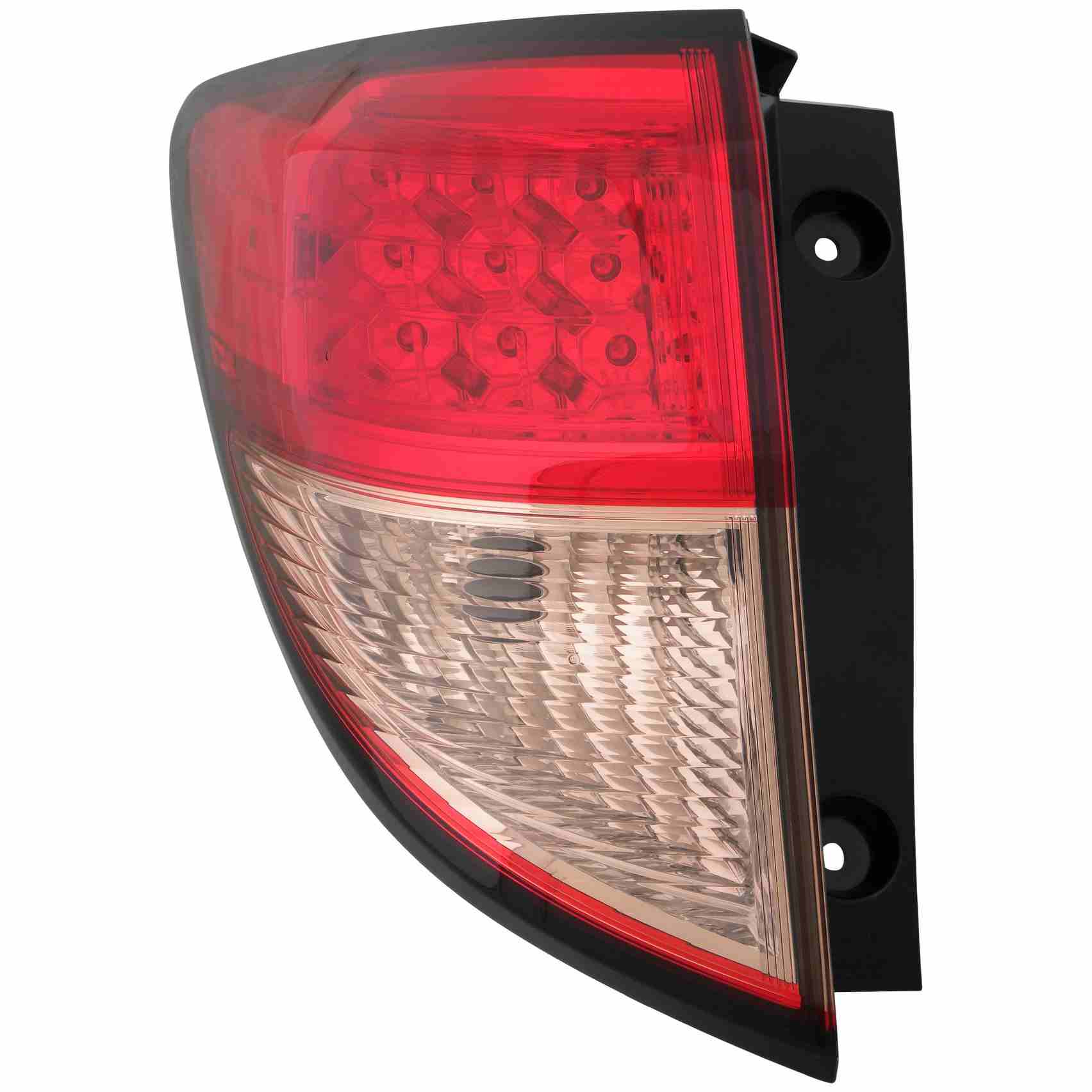 Front View of Left Tail Light Assembly EAGLE EYES HD659-U000L