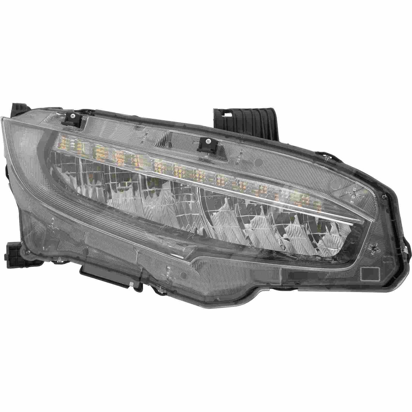 Front View of Right Headlight Assembly EAGLE EYES HD685-B101R