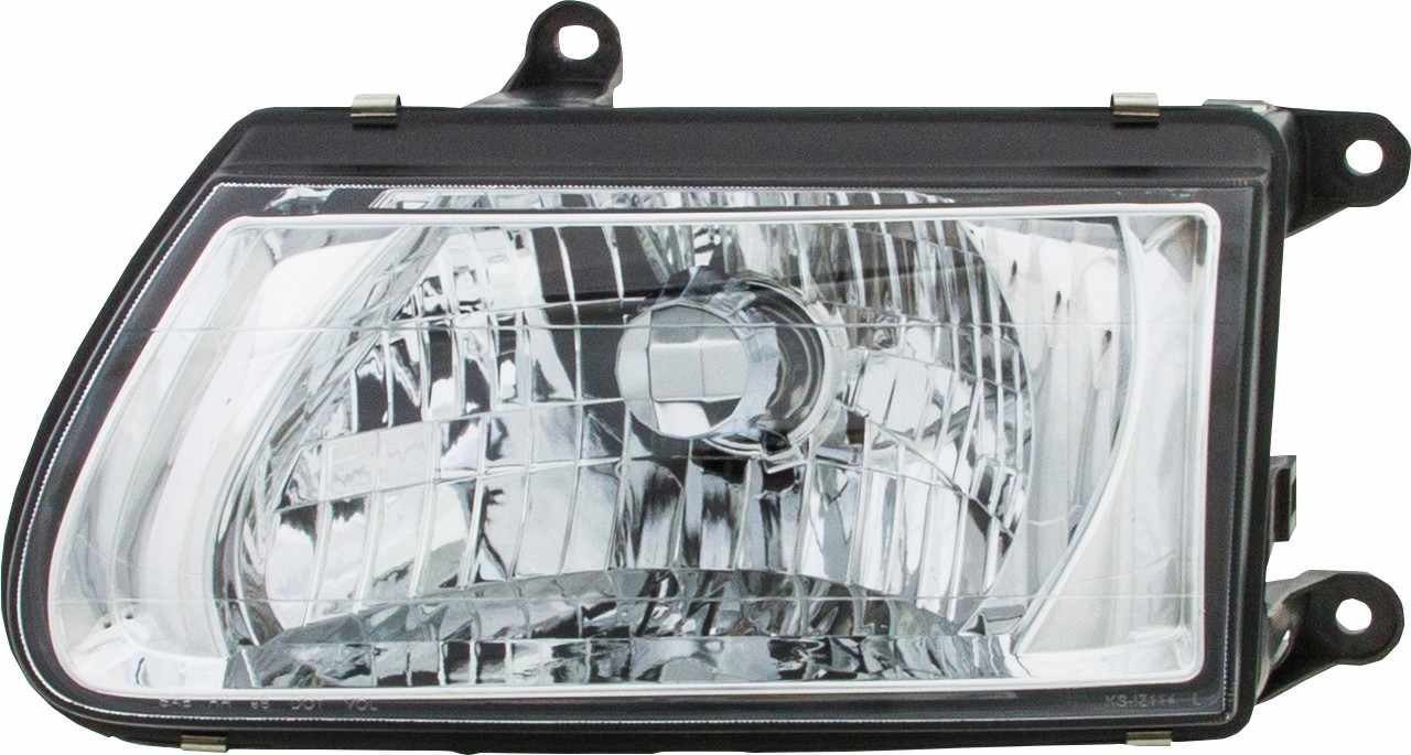 Front View of Left Headlight Assembly EAGLE EYES IZ114-B001L