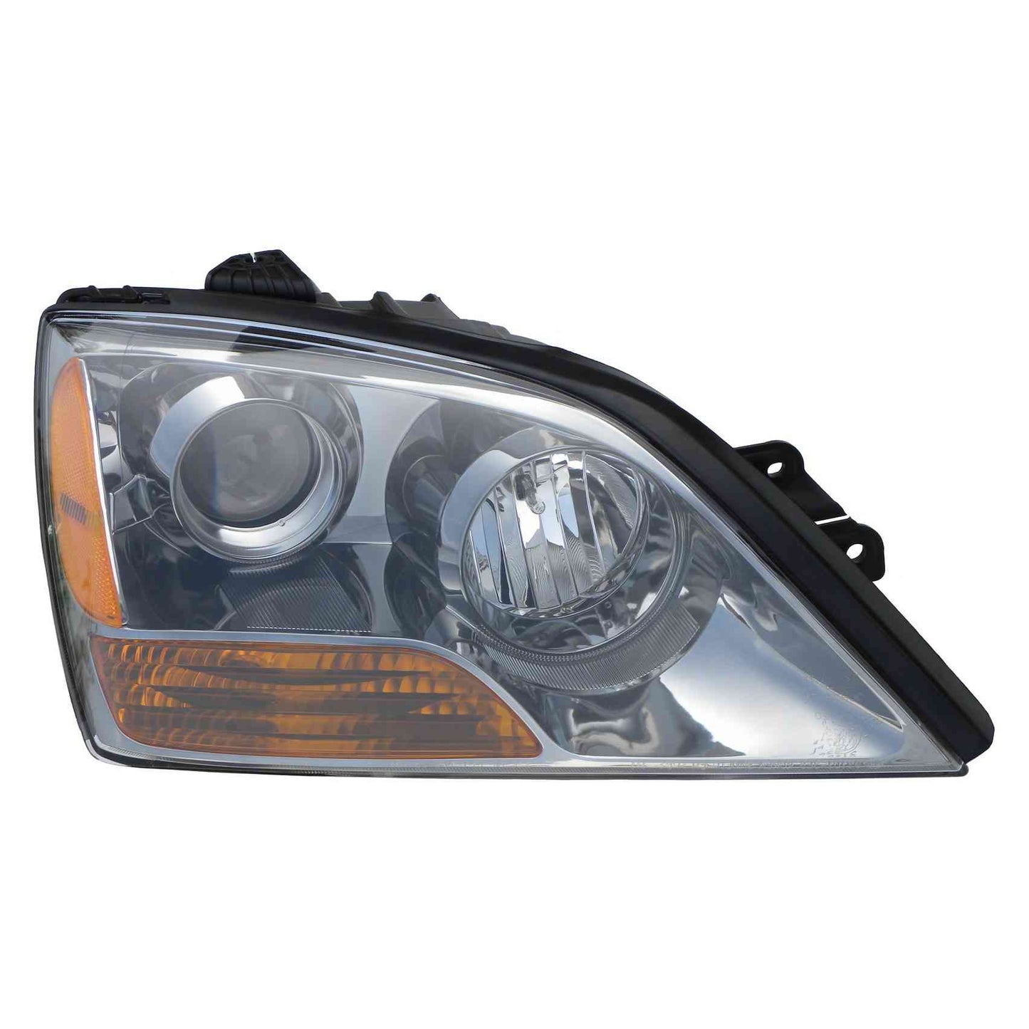 Front View of Right Headlight Assembly EAGLE EYES KA020-B101R