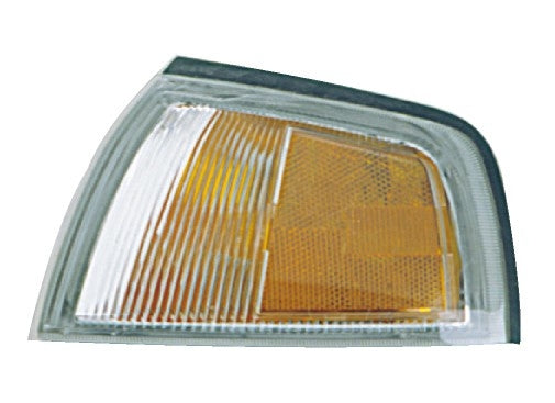 Front View of Left Parking Light Assembly EAGLE EYES MB253-B000L