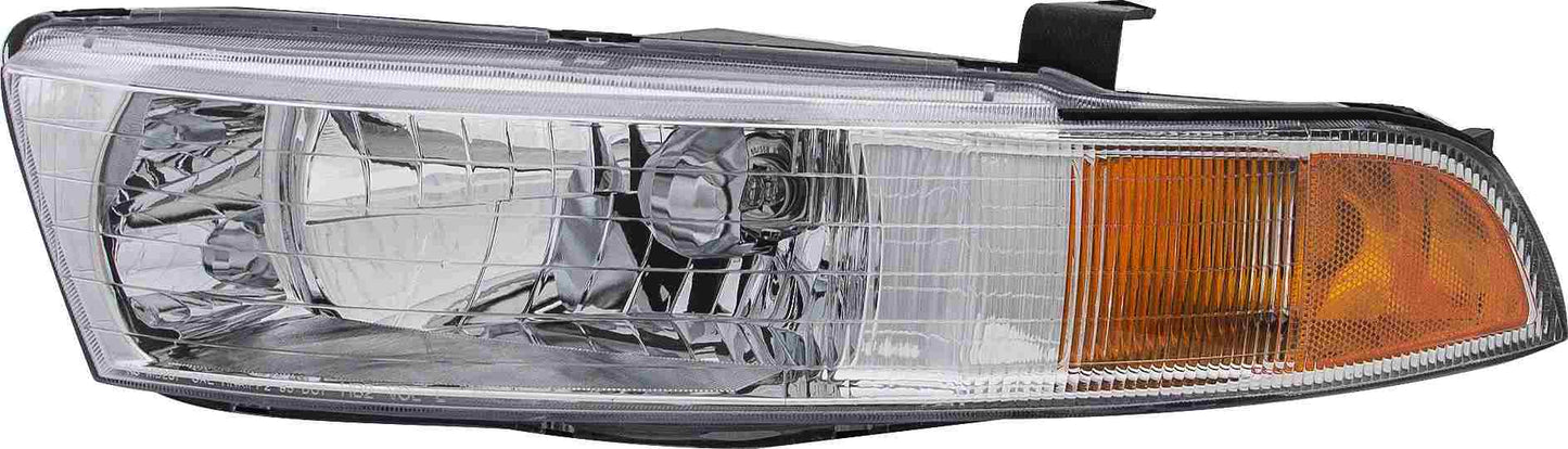 Front View of Left Headlight Assembly EAGLE EYES MB287-B001L