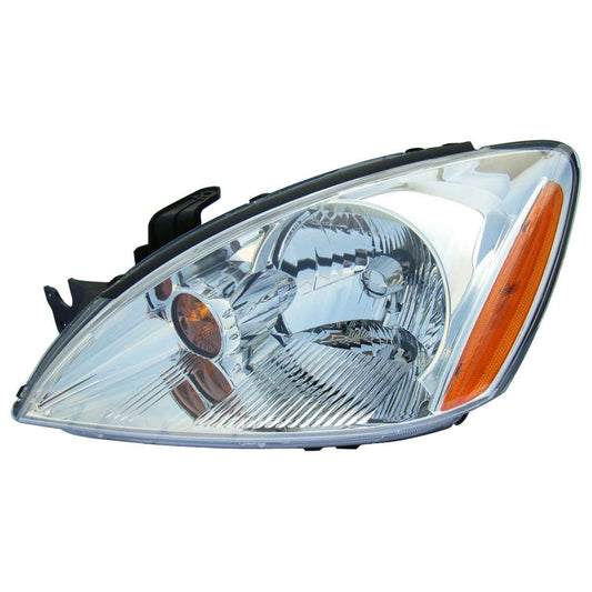 Front View of Left Headlight Assembly EAGLE EYES MB312-B001L