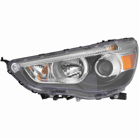 Front View of Left Headlight Assembly EAGLE EYES MB392-B101L