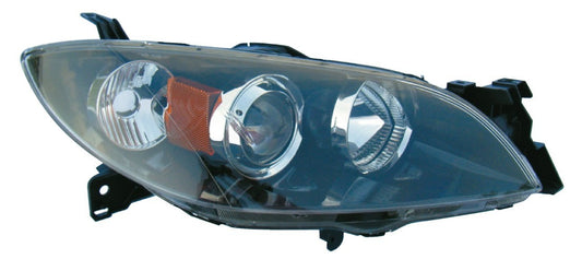 Front View of Headlight Assembly EAGLE EYES MZ220-A001L