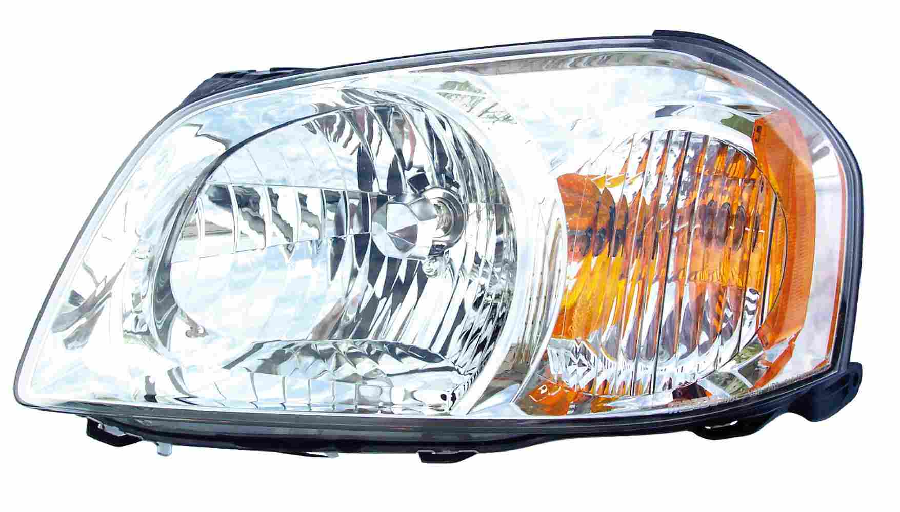 Front View of Left Headlight Assembly EAGLE EYES MZ225-B001L