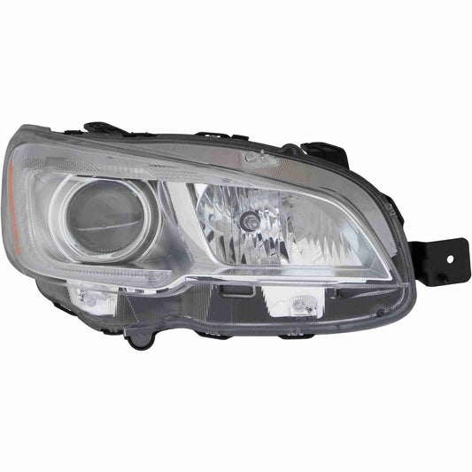 Front View of Right Headlight Assembly EAGLE EYES SR065-B001R