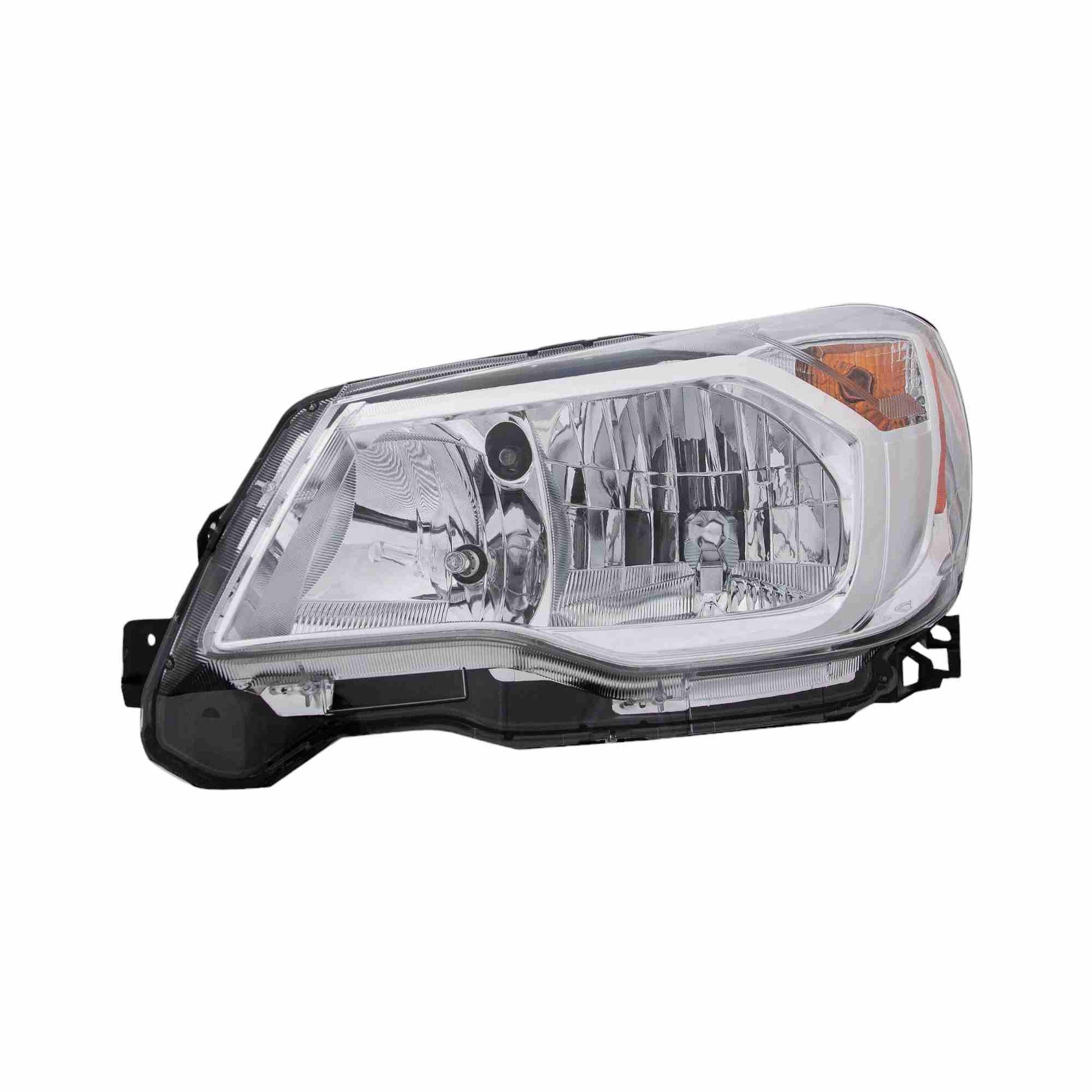 Angle View of Left Headlight Assembly EAGLE EYES SR066-B001L