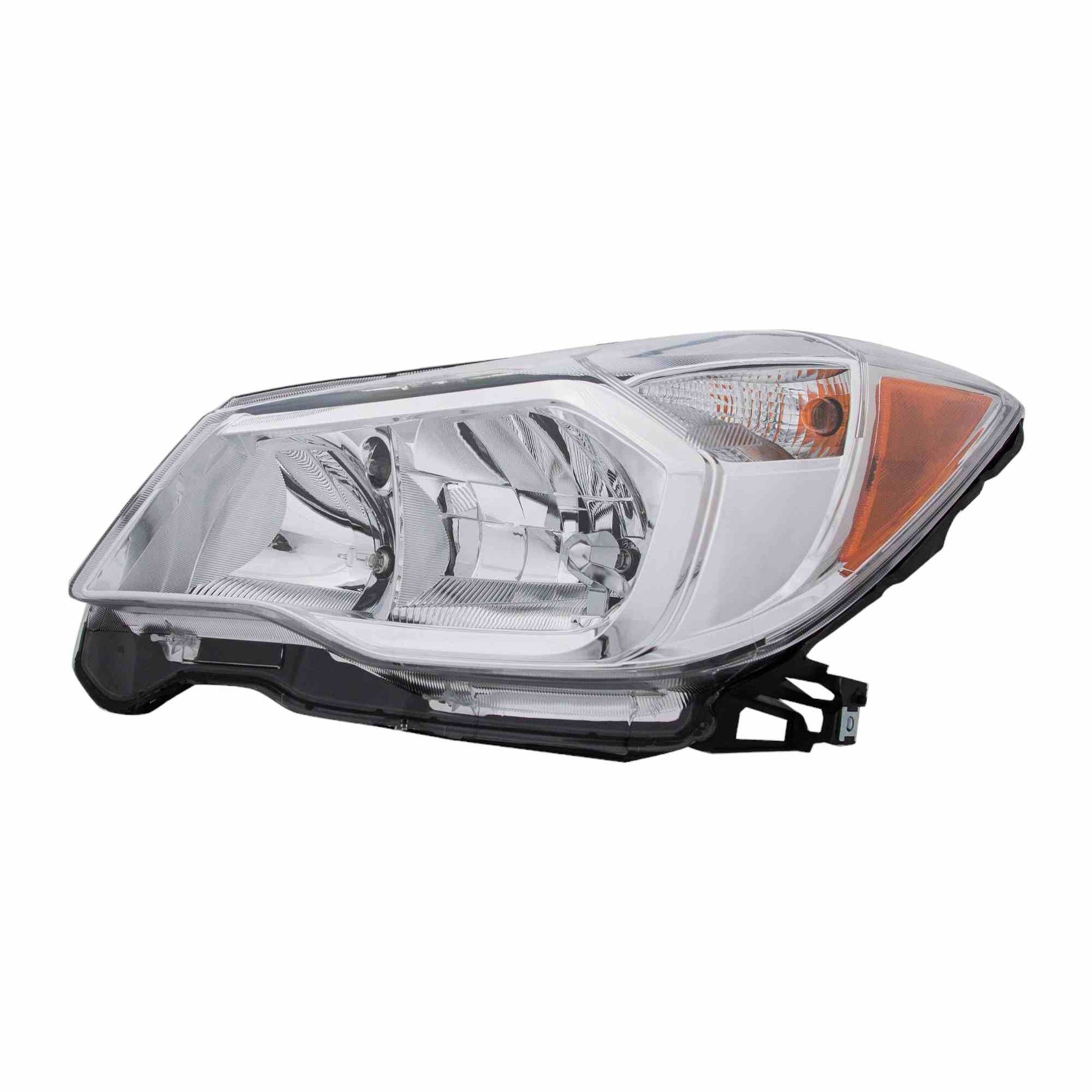 Front View of Left Headlight Assembly EAGLE EYES SR066-B001L