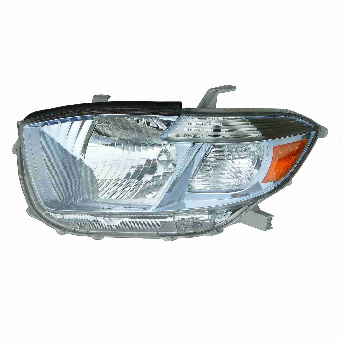 Front View of Left Headlight Lens Housing EAGLE EYES TY1012-A201L