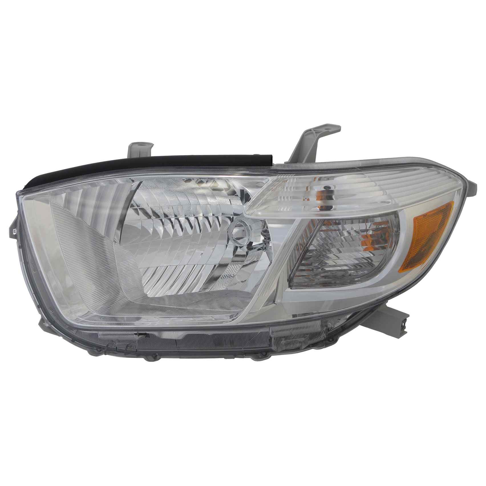 Front View of Left Headlight Assembly EAGLE EYES TY1012-B011L