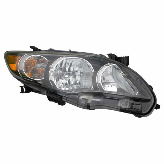 Front View of Right Headlight Assembly EAGLE EYES TY1149-B101R