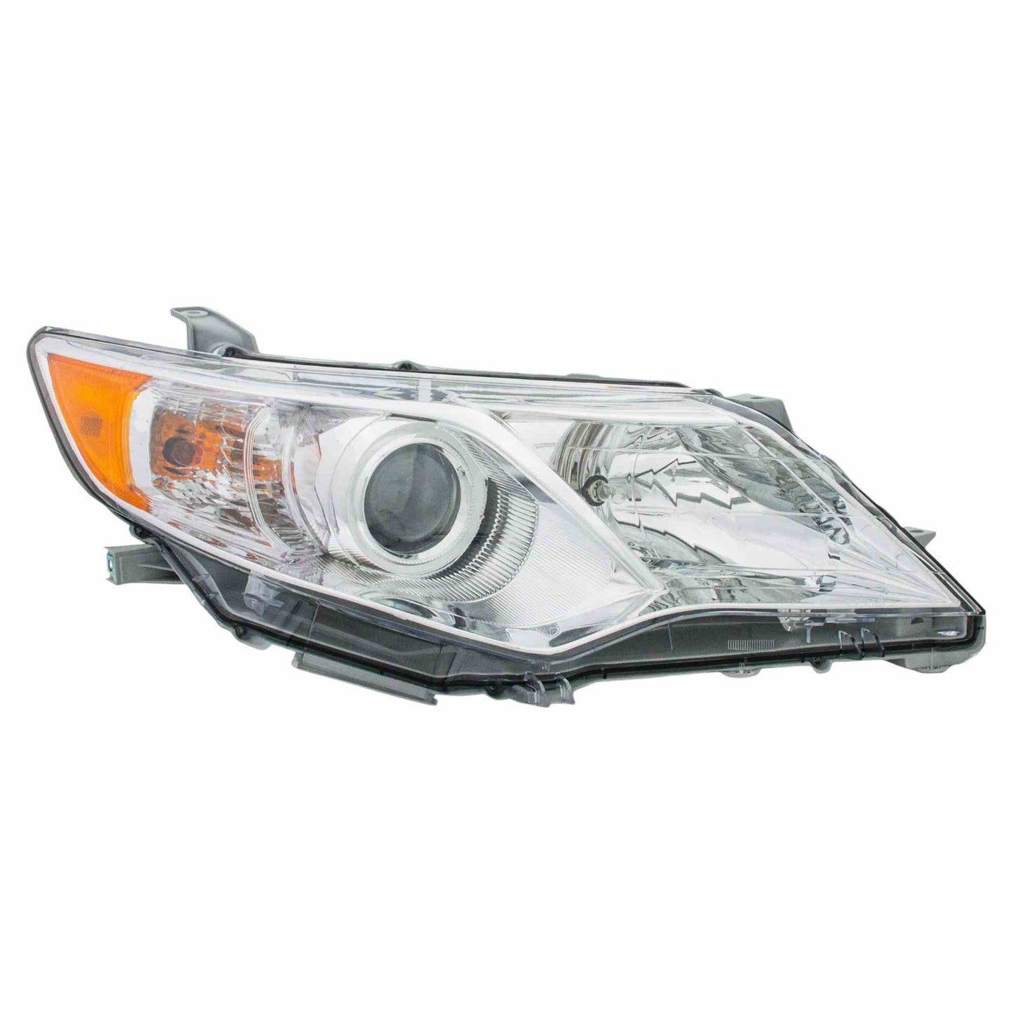 Front View of Left Headlight Assembly EAGLE EYES TY1183-B001L