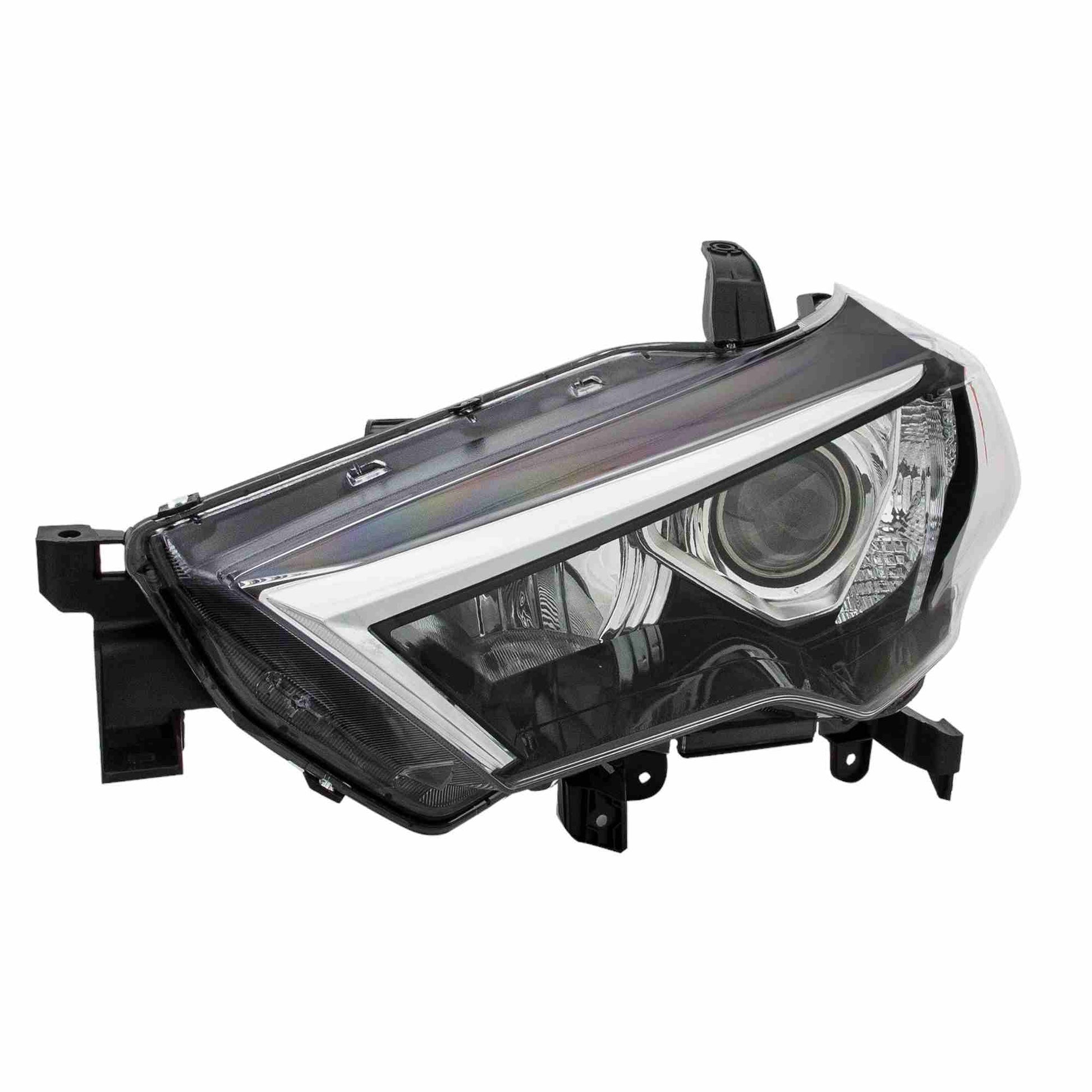 Angle View of Right Headlight Lens Housing EAGLE EYES TY1261-A101R