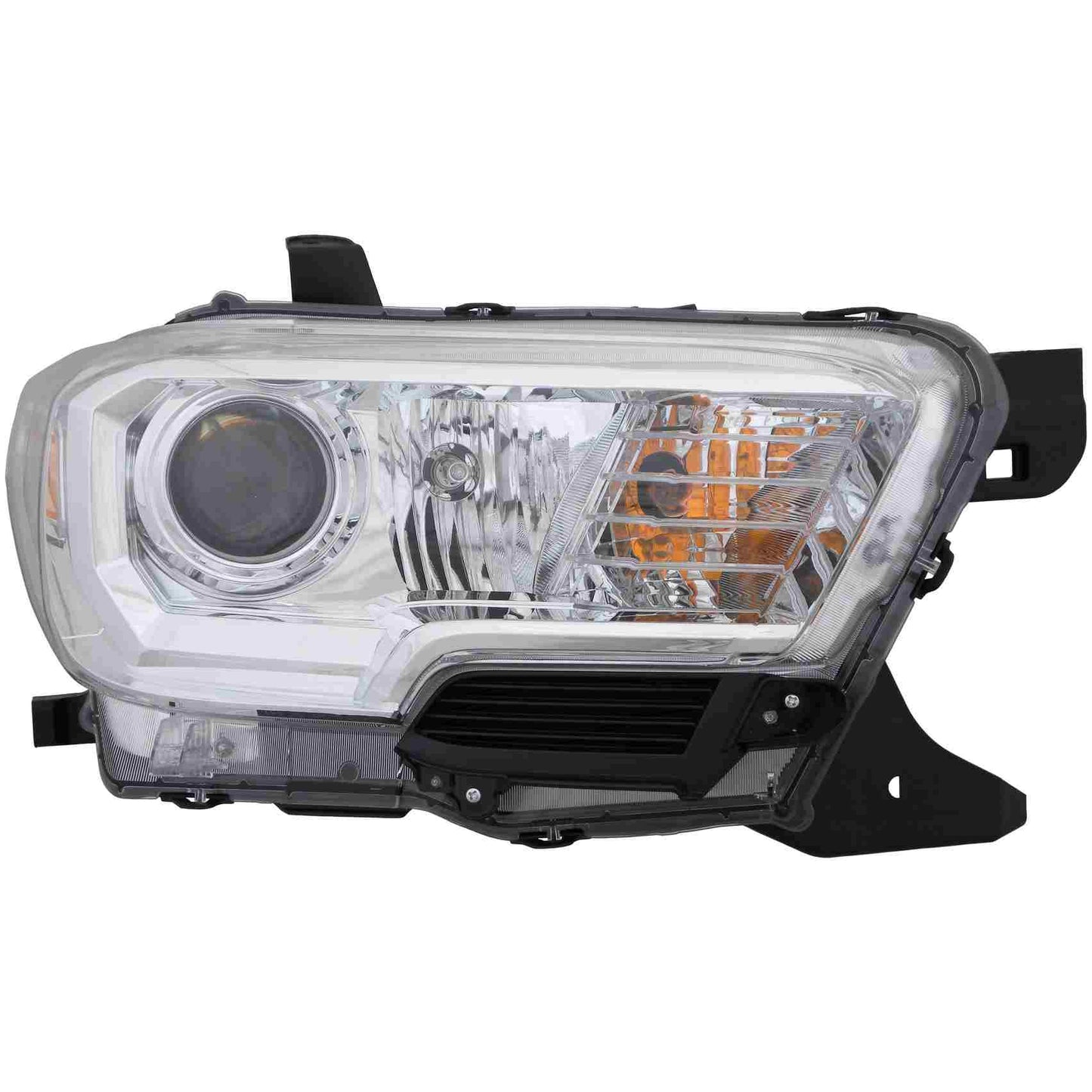 Front View of Right Headlight Assembly EAGLE EYES TY1289-B001R