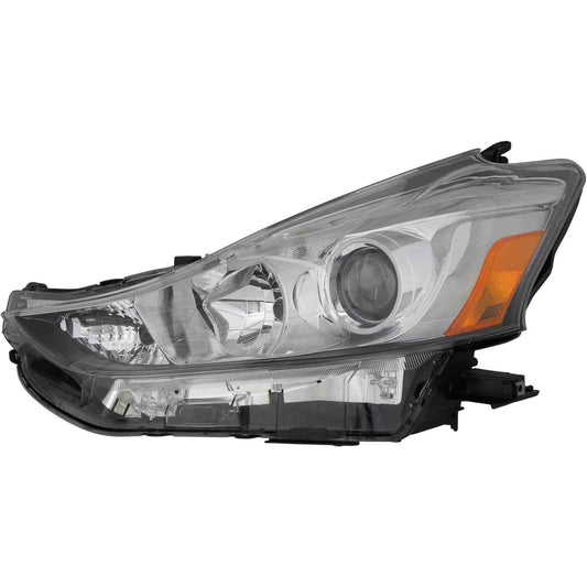 Front View of Left Headlight Lens Housing EAGLE EYES TY1339-U001L