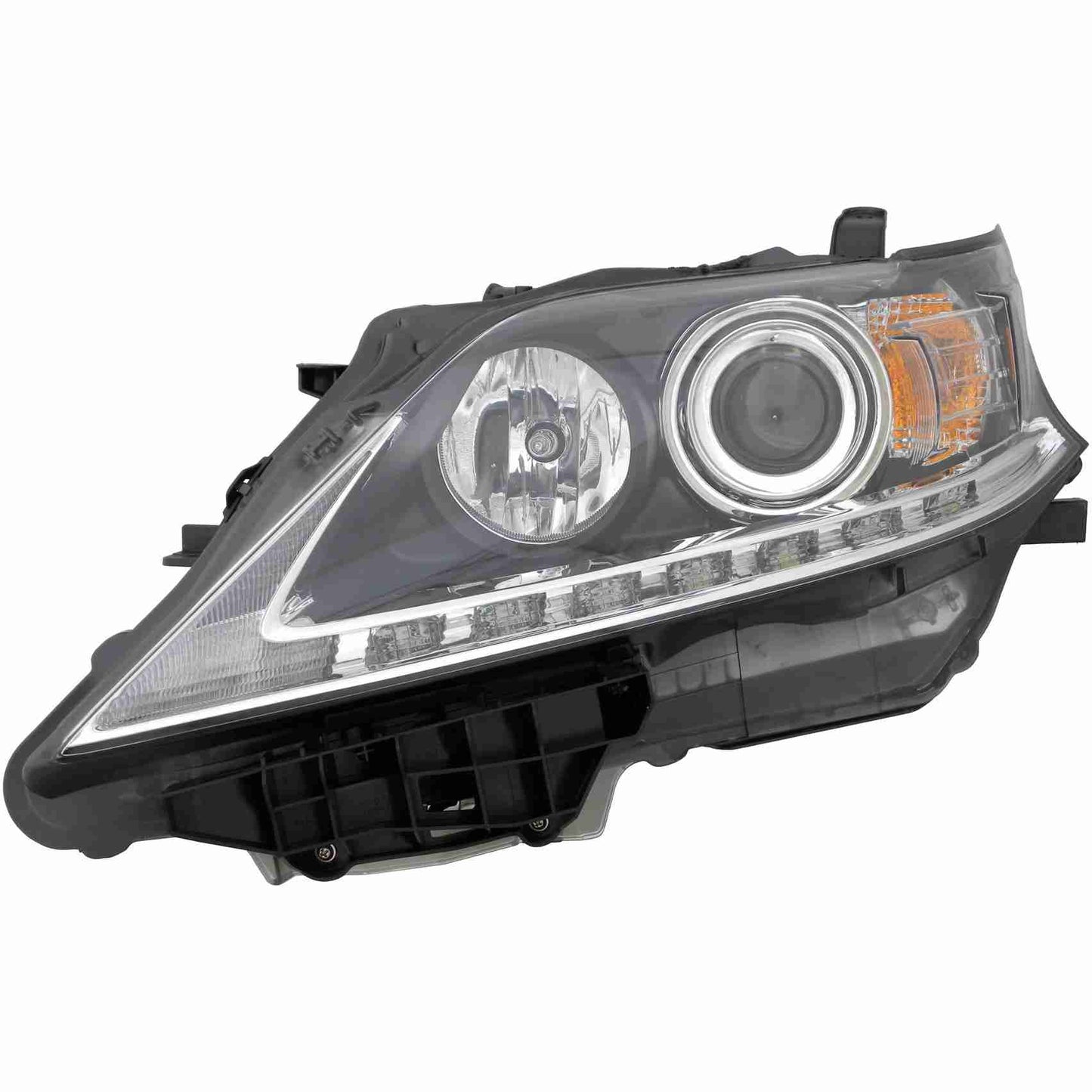 Front View of Left Headlight Assembly EAGLE EYES TY1342-B101L