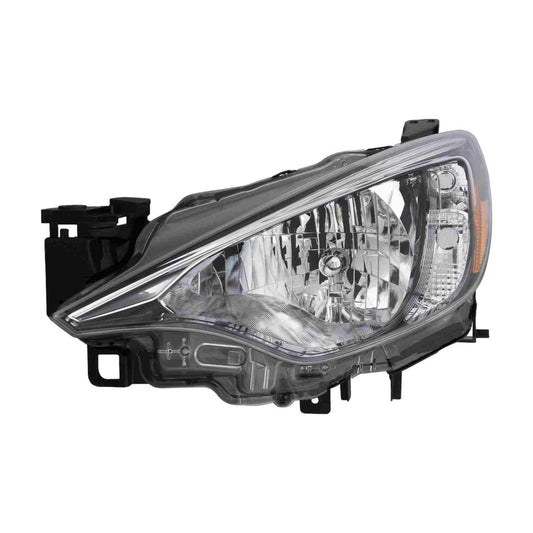 Angle View of Left Headlight Assembly EAGLE EYES TY1374-U101L