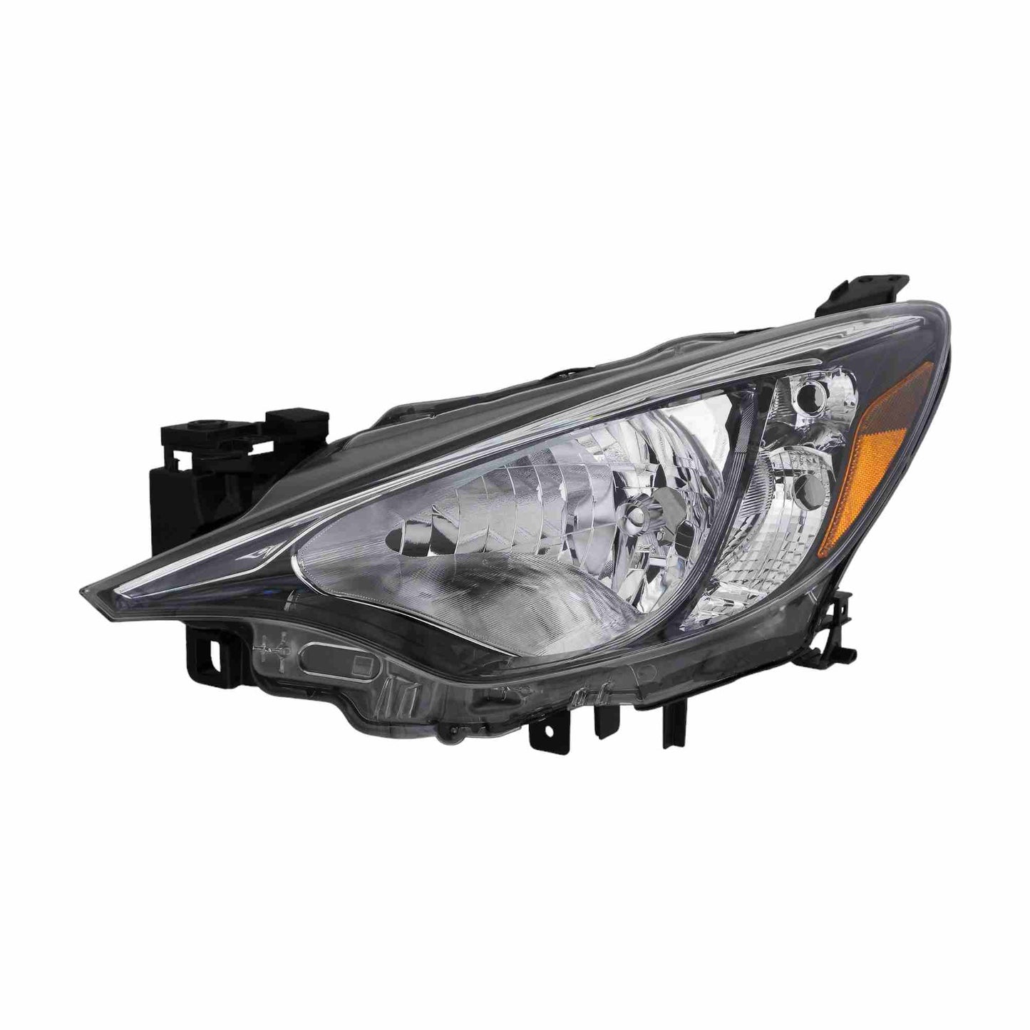 Front View of Left Headlight Assembly EAGLE EYES TY1374-U101L