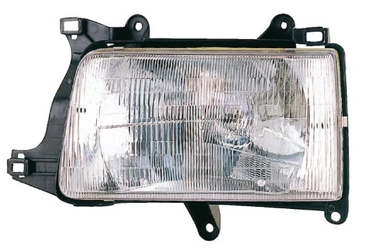 Front View of Left Headlight Assembly EAGLE EYES TY535-B001L