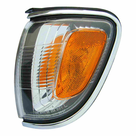 Front View of Left Parking Light Assembly EAGLE EYES TY683-B00CL